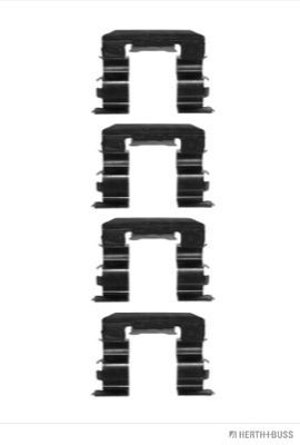 HERTH+BUSS JAKOPARTS Комплектующие, колодки дискового тормоза J3660501